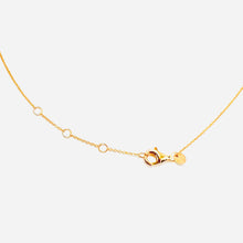 Yellow gold and Diamond Butterfly pendant necklace