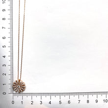 18K Gold Floral Diamond Fashion Necklace