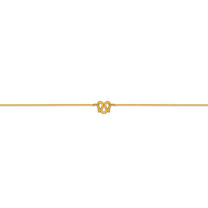 24K Allure Tiger Gallery Pendant with 24K Gold Chain