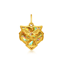 24K Allure Tiger Gallery Pendant with Strap