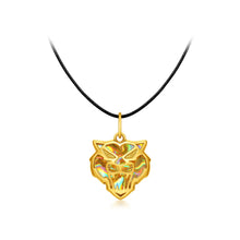 24K Allure Tiger Gallery Pendant with Strap