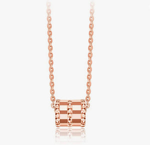 ChowTaifook18K Rose Gold Spinner Necklace