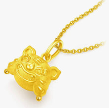 ChowTaiFook Year of Tiger Fortunate Baby Head Cap Charm pendant