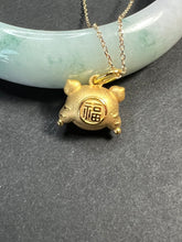 ChowTaiFook Year of Tiger Fortunate Baby Head Cap Charm pendant