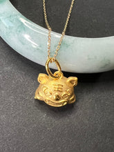 ChowTaiFook Year of Tiger Fortunate Baby Head Cap Charm pendant