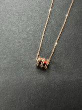 ChowTaifook18K Rose Gold Spinner Necklace